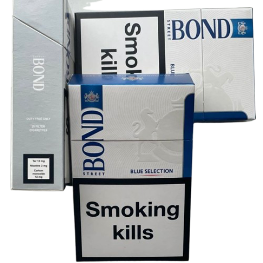 Сигарети Bond KS Blue  Квадратна пачка (DutyFree)