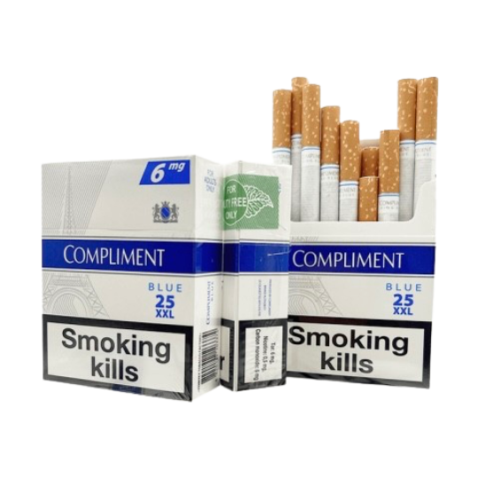 Compliment KS Blue XXL-25 — найпопулярніша сигарета в Україні