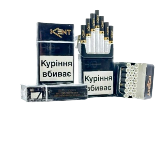 KENT X.O. BLACK KS (6) UA — сигарети King Size з турбо фільтром