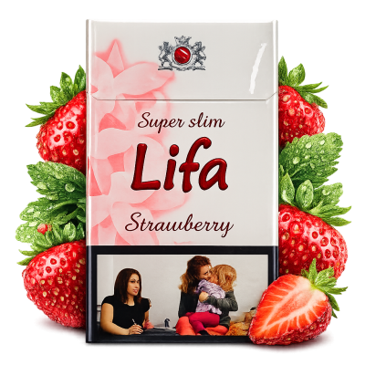 Lifa Super Slims Strawberry