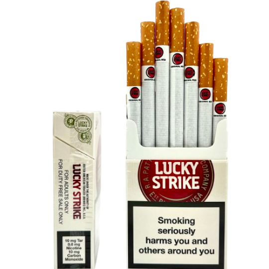 Lucky Strike Red KS — сигареты King Size