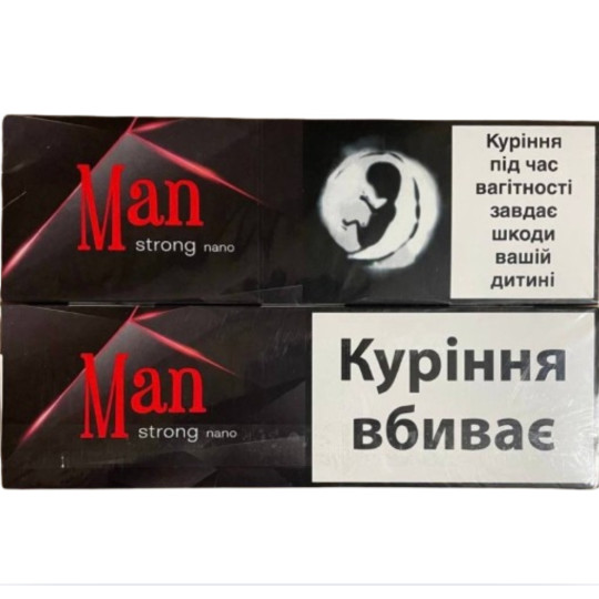 Сигареты Man Nano Strong  с акцизом — купить на mega-shara.com.ua