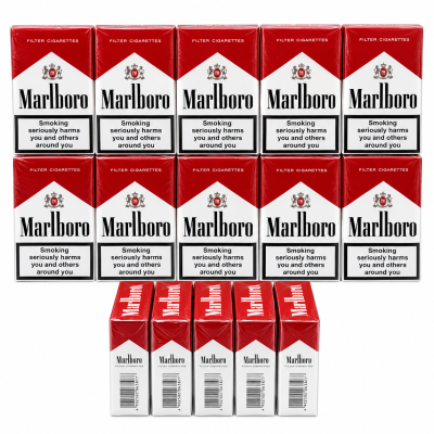 MARLBORO Red KS (круглая пачка)