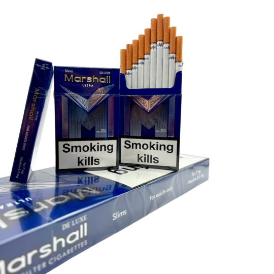 Marshall Super Slims cиний —  Slims. Продажа блоками и ящиками