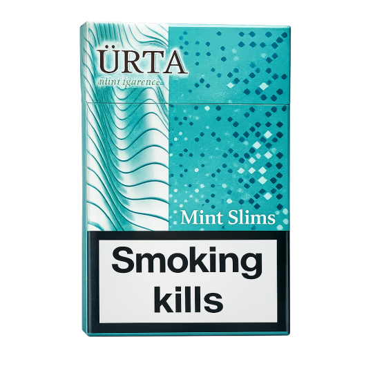 URTA Mint Slims — ментолові сигарети формату Slims