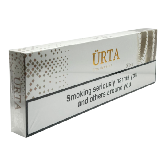 Urta Super Slims White — лёгкие сигареты формата Super Slims