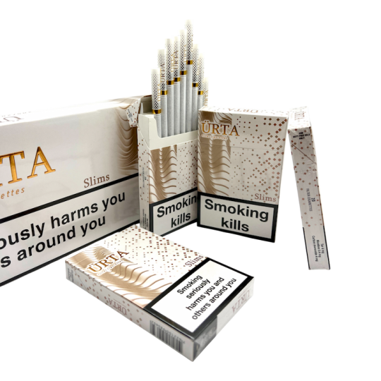 Urta Super Slims White — лёгкие сигареты формата Super Slims