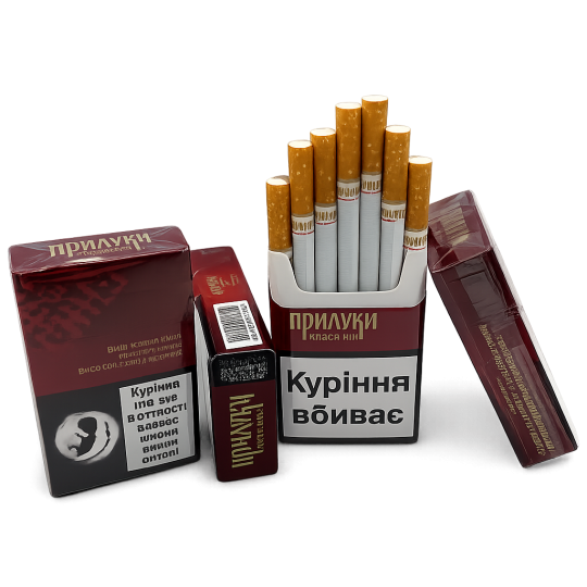 Прилуки Червоні King-Size — класичні сигарети KS